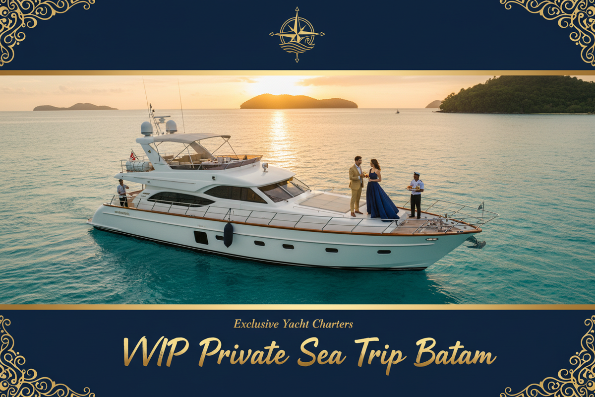 VVIP Private Sea Trip Batam - Yacht Mewah
